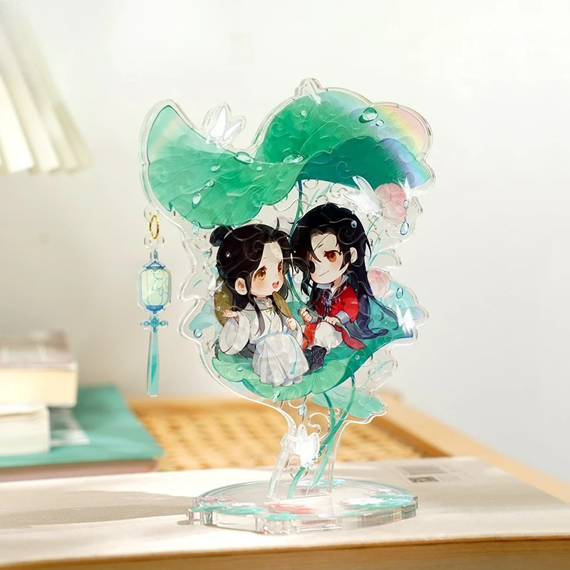 

Heavenly Official bestows blessings, acrylic jigsaw puzzle, three-dimensional display piece, creative handmade Lotus Leaf Pity