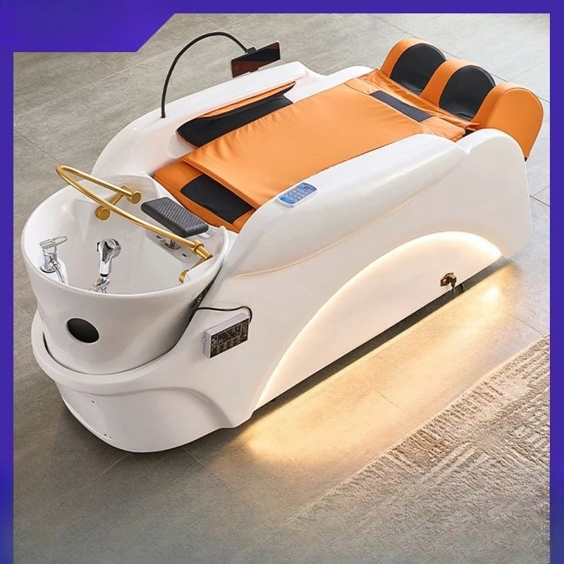 

Shampoo bed, hair salon with fumigation water circulation, all-electric smart massage chair