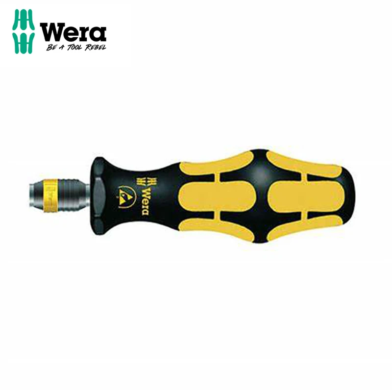 WERA 05051464001 816 R ESD Anti Static Screwdriver Handle Non Magnetic Full System Clamping Prevent Hand Injuries