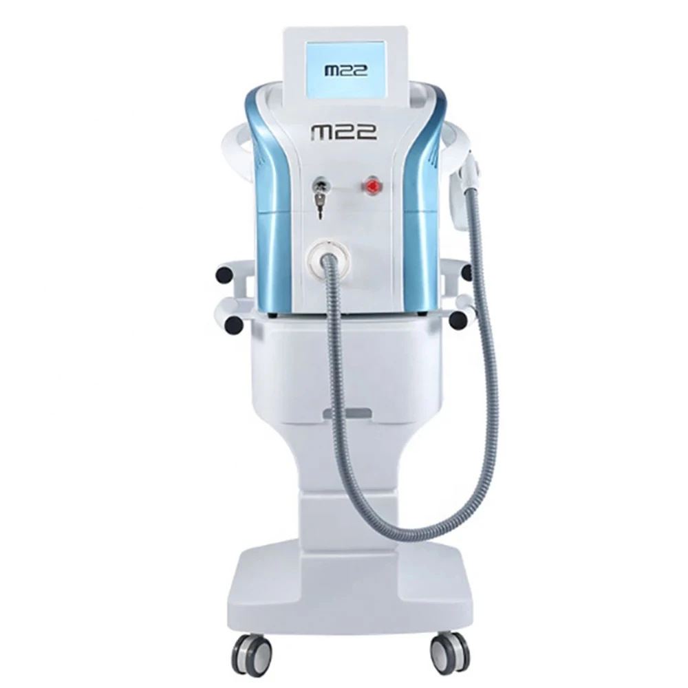 Máquina de depilación M22 IPL OPT 2 en 1, máquina de eliminación de tatuajes, fotones faciales, rejuvenecimiento de la piel, Nd Yag