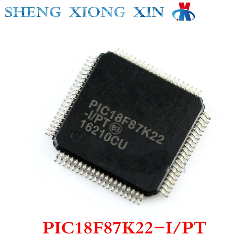 

5pcs/Lot 100% New PIC18F87K22-I/PT TQFP-80 8-bit Microcontroller -MCU PIC18F87K22 Integrated Circuit