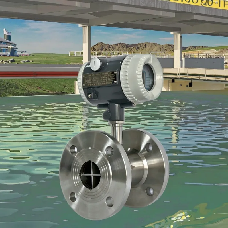 High Precision Digital Turbine Water Flow Meter For Fluid | Customizable OEM Flow Control Sensor Monitor IP65/IP68 Protection