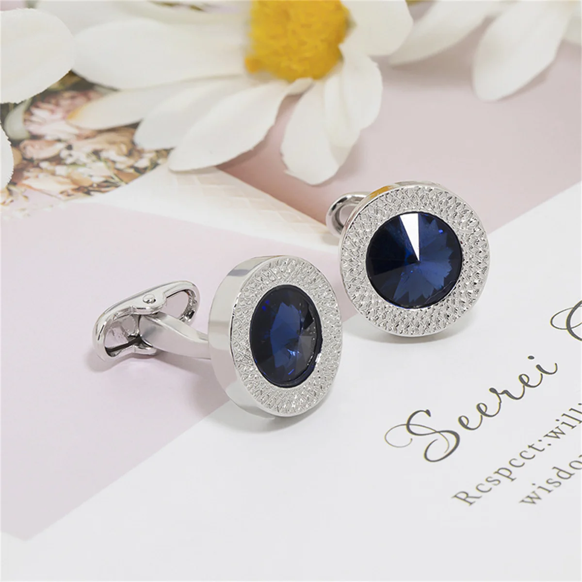 2 Stück Modische Meister-Manschettenknöpfe Kreative Exquisite Schmuck-Accessoires Personalisierte Charm-Manschettenknöpfe Party-Trend-Geschenk Großhandel – Detail 5