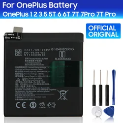 Original Replacement Battery BLP699 For OnePlus 7 Pro 7Pro 3 3T One Plus 1 2 5 1+  5T 6T 7T 7T Pro BLP745 BLP685 BLP633 Genuine