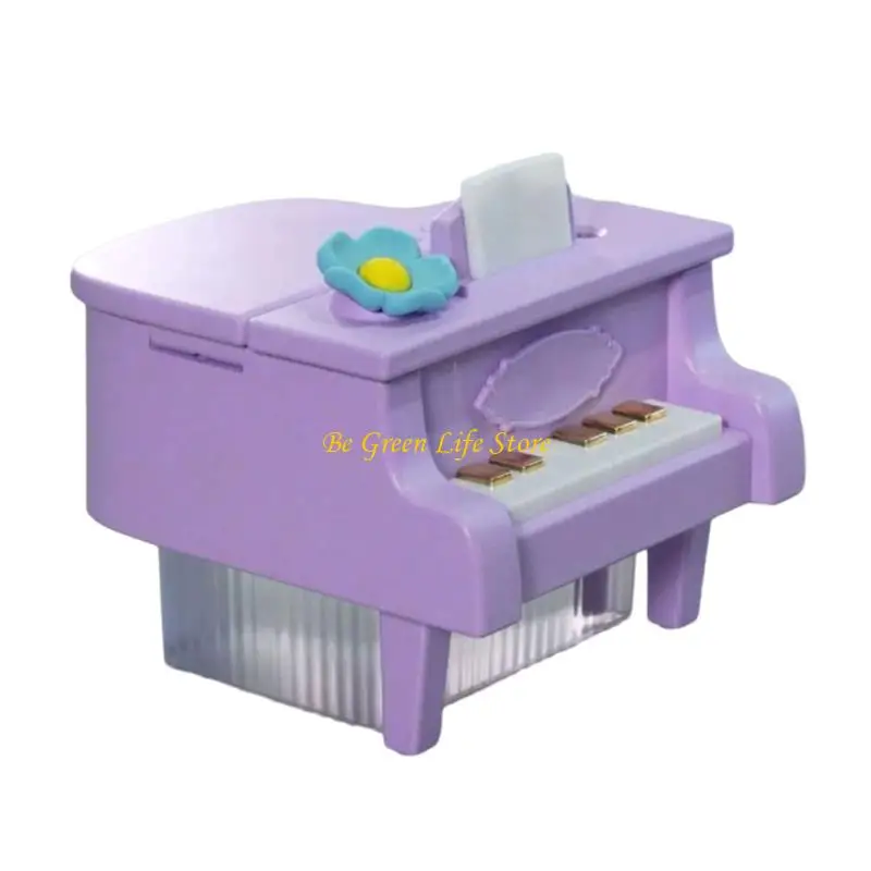 M7DF Diffusore Piano a forma olio essenziale silenzioso Automatico Umidificarsi con luce notturna a LED per camera da per