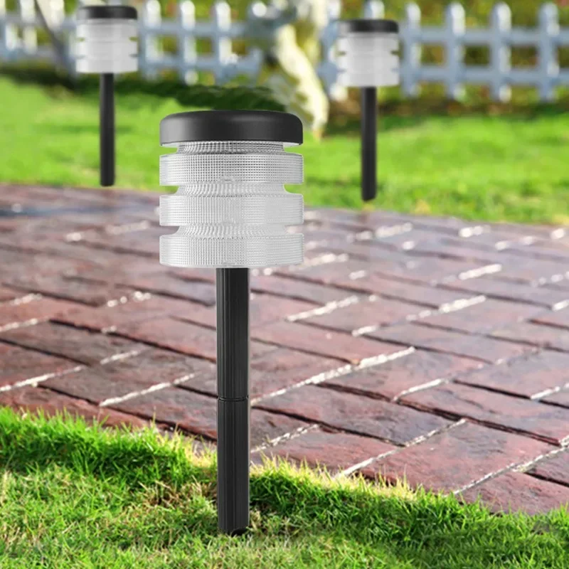 

8Pcs Induction LED Outlook Solar Lawn Light Outdoor Villa Garden Household Waterproof Courtyard Lamp Balcony Decoration Lighting