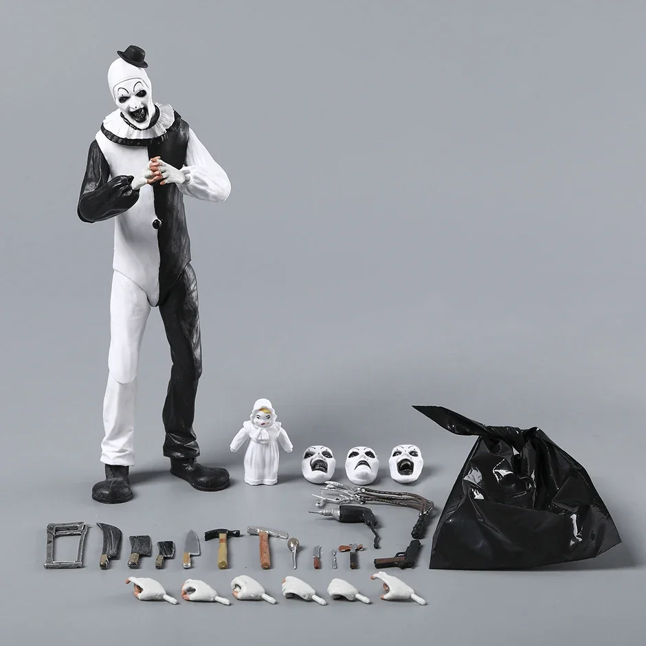 Reel Toys Art the Clown Ultimate Terrifier Action Figure Collectable Joints Moveable Model Toy view 2