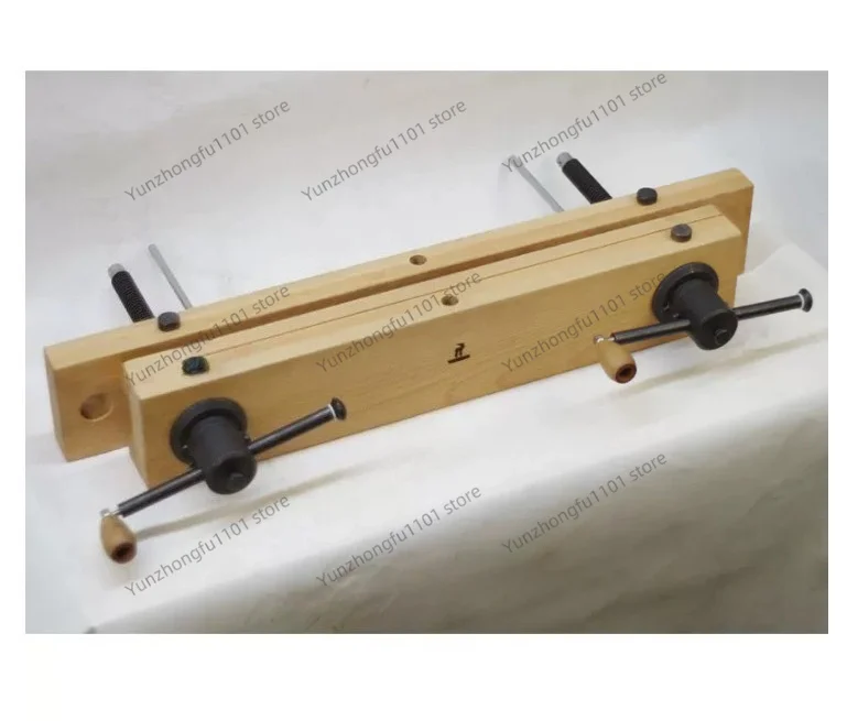 TV-3525-LD Dual Axis Linkage Woodworking Vise Clamp Kit - Double Axis Pliers Hardware Set for Woodworking Clamps