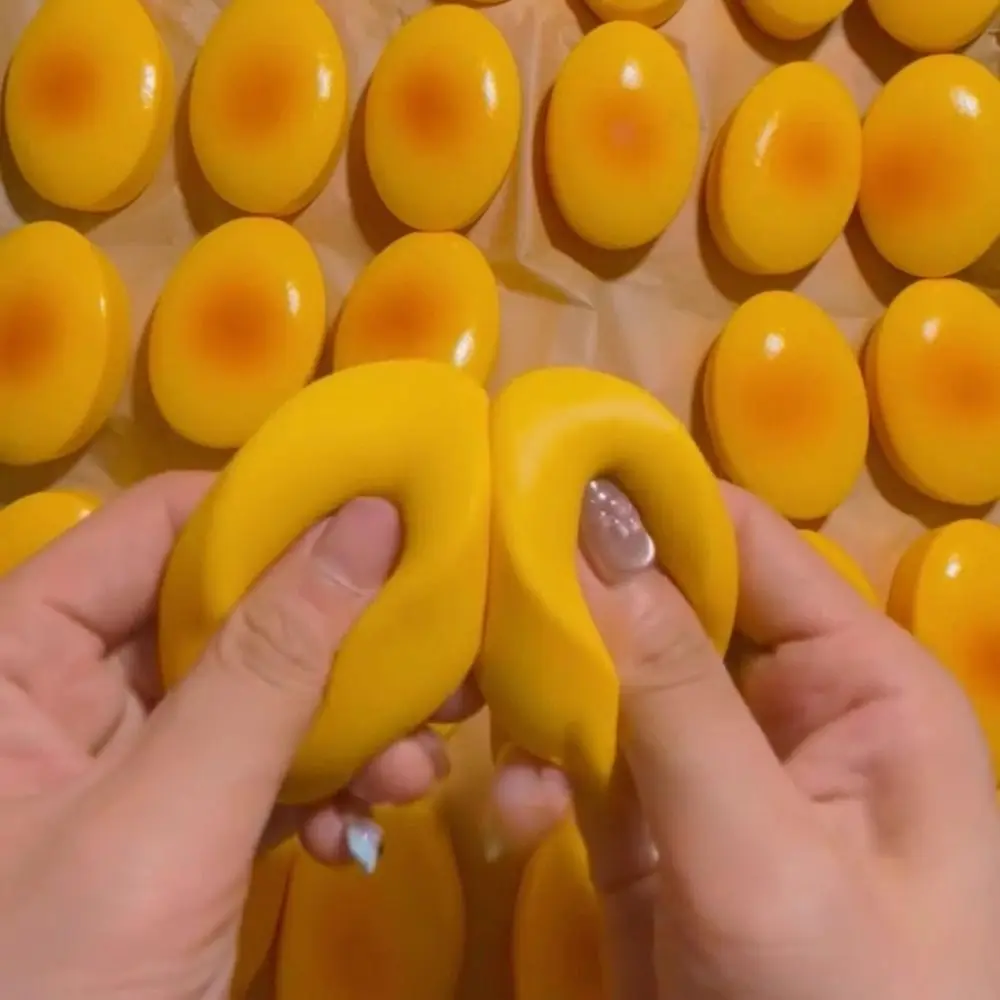 Squishy Cheese Cake Fidget Toy Slow Rising Soft Stress Relief Toy Mini Funny Gifts Pinching and Decompressing Toy