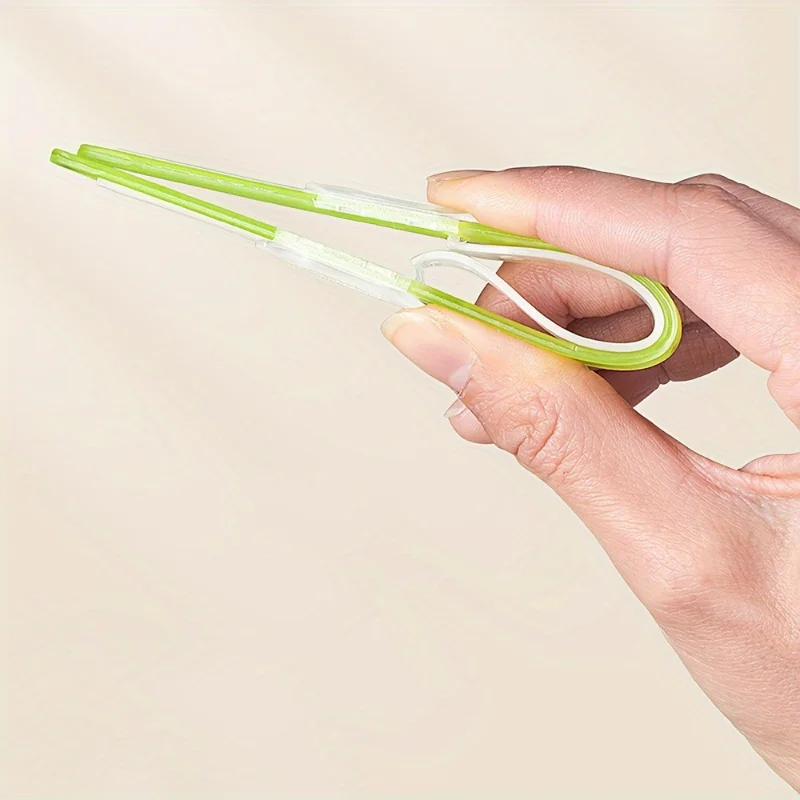 20 PCS Paper Fasteners Plastic Binder Clip Storage File Clips Bookbinding Loose Leaf Office Colorful Stationery Supplies