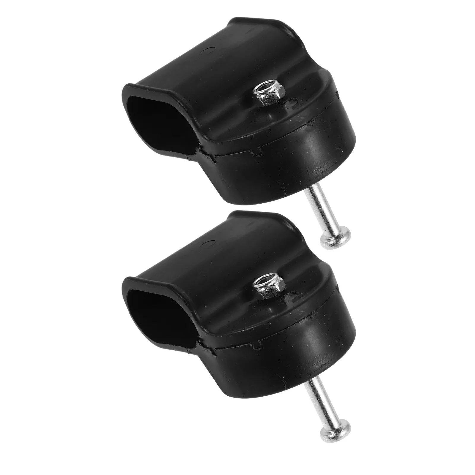 2Pcs Folding Chair Connectors 40Mm Plastic Buckle Clips with Strap for Recliner Replacement Parts Outdoor Camping Lounge Chair