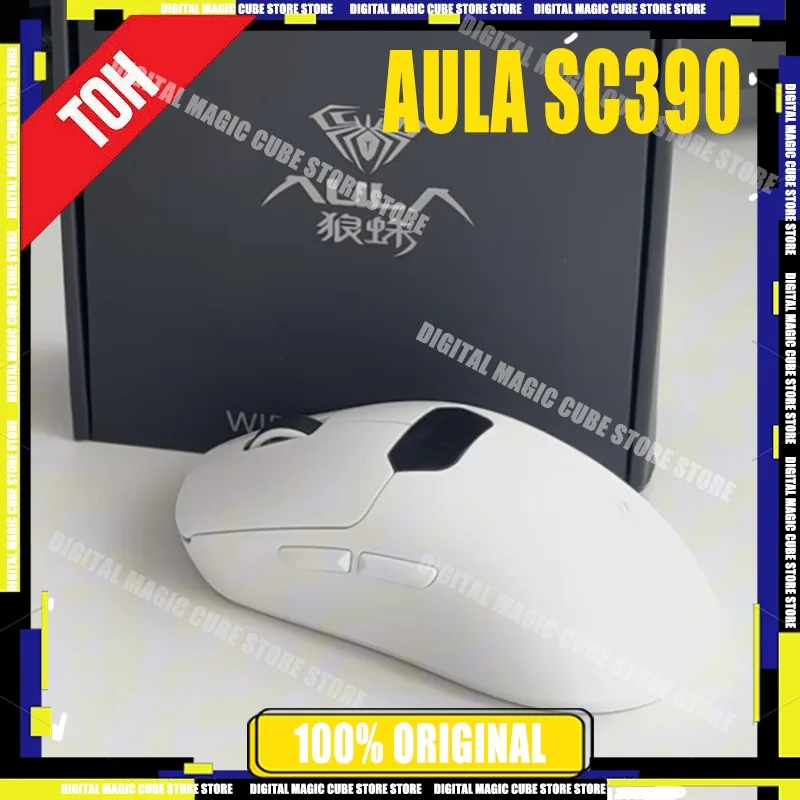 AULA SC390 Беспроводная Bluetooth-мышь, 3 режима, индивидуальный дисплей для офиса и киберспорта, игровой компьютер, индивидуальные аксессуары для ПК, подарки