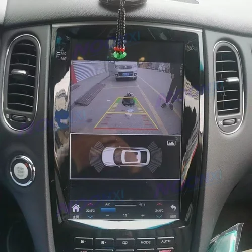 テスラ縦画面カーラジオインフィニティ QX50 EX25 EX35 EX30 EX37 Carplay Android13 車マルチメディアビデオプレーヤー GPS ヘッドユニット