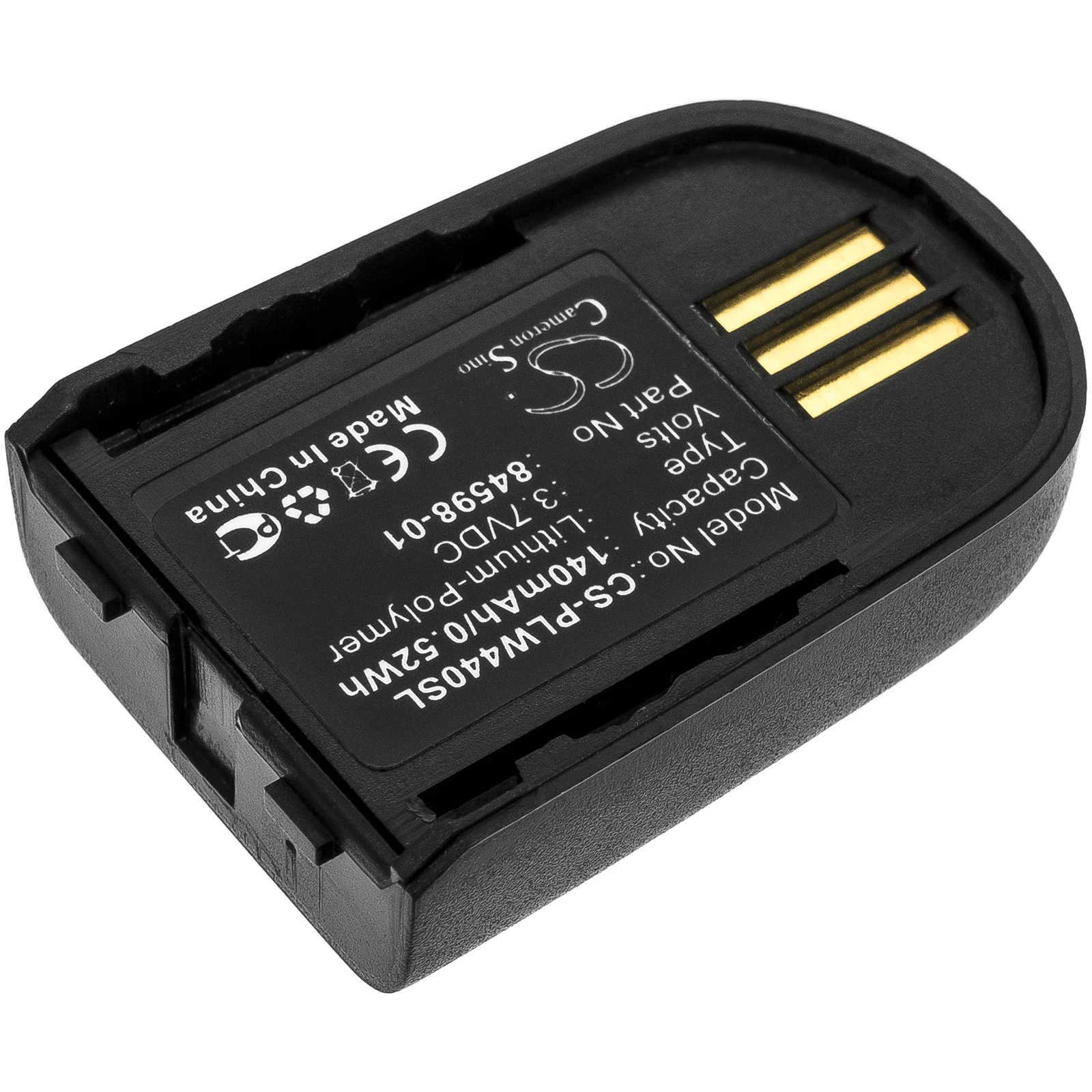 بطارية بديلة CS لجهاز Microsoft Lync 2010، Office Communicator 2007 140mAh/0.52Wh سماعة رأس لاسلكية