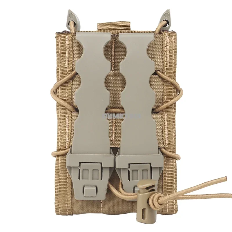 Cintura da caccia Magazine Pouches Tattico AK AR M4 AR15 Fucile Pistola 5.56 Mag Pouch Torcia portatile Coltello Caccia Molle Pouches