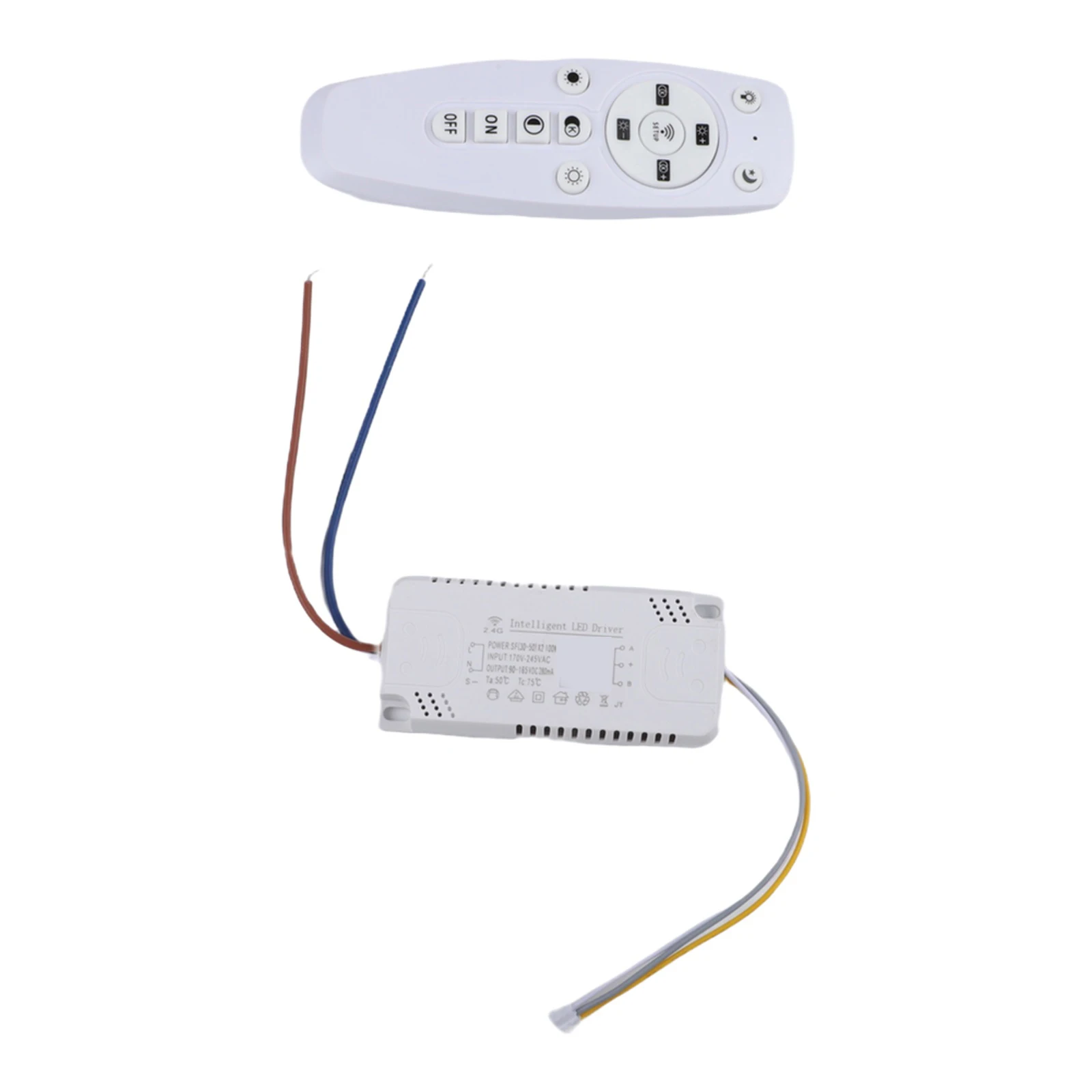For Home Lighting 2.4G LED Driver Remote LED Driver Multi Wattage Led Transformer White Multiple Wattage Models