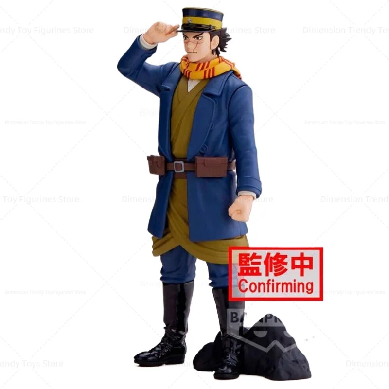 En Stock Bandai Banpresto Anime Golden Kamuy Sugimoto Saichi modelo de figura de acción juguetes 16Cm regalo coleccionable DT