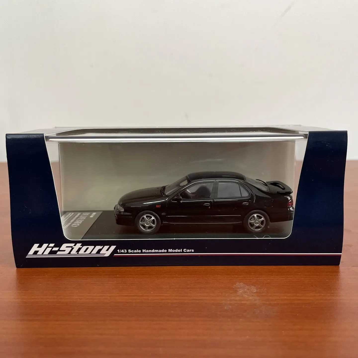 Hi Story 1:43 Scale Resin Black 1991 NISSAN Bluebird U13 Toys Cars