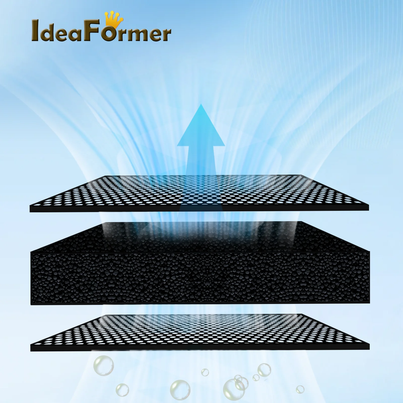 

1/2Pcs For Bambu Lab P1 X1 Activated Carbon Filter Air purifier Filter Replacement For Bambu Lab X1 X1C P1P P1S 3D Printer Parts
