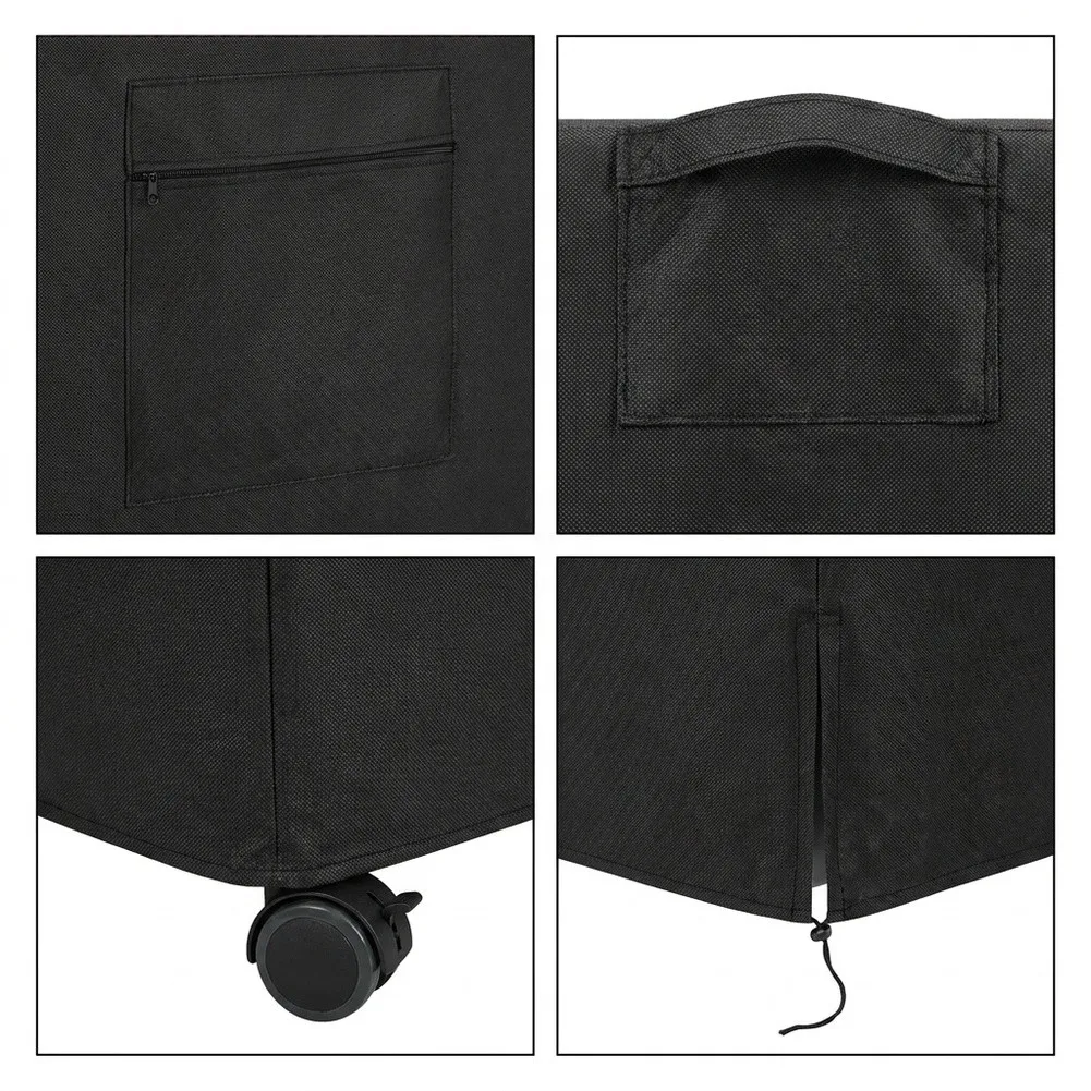 Waterproof 210D Oxford Portable Air Cooler Cover With Handles And Drawstring For Outdoor Protection Accessories For Garden Patio