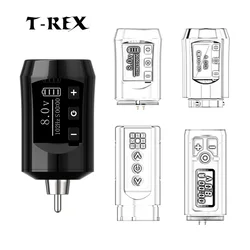 T-Rex Wireless Tattoo Machine Pen Extra Tattoo Battery Portable Power Supply Professional Tattoo Equipment Accessories