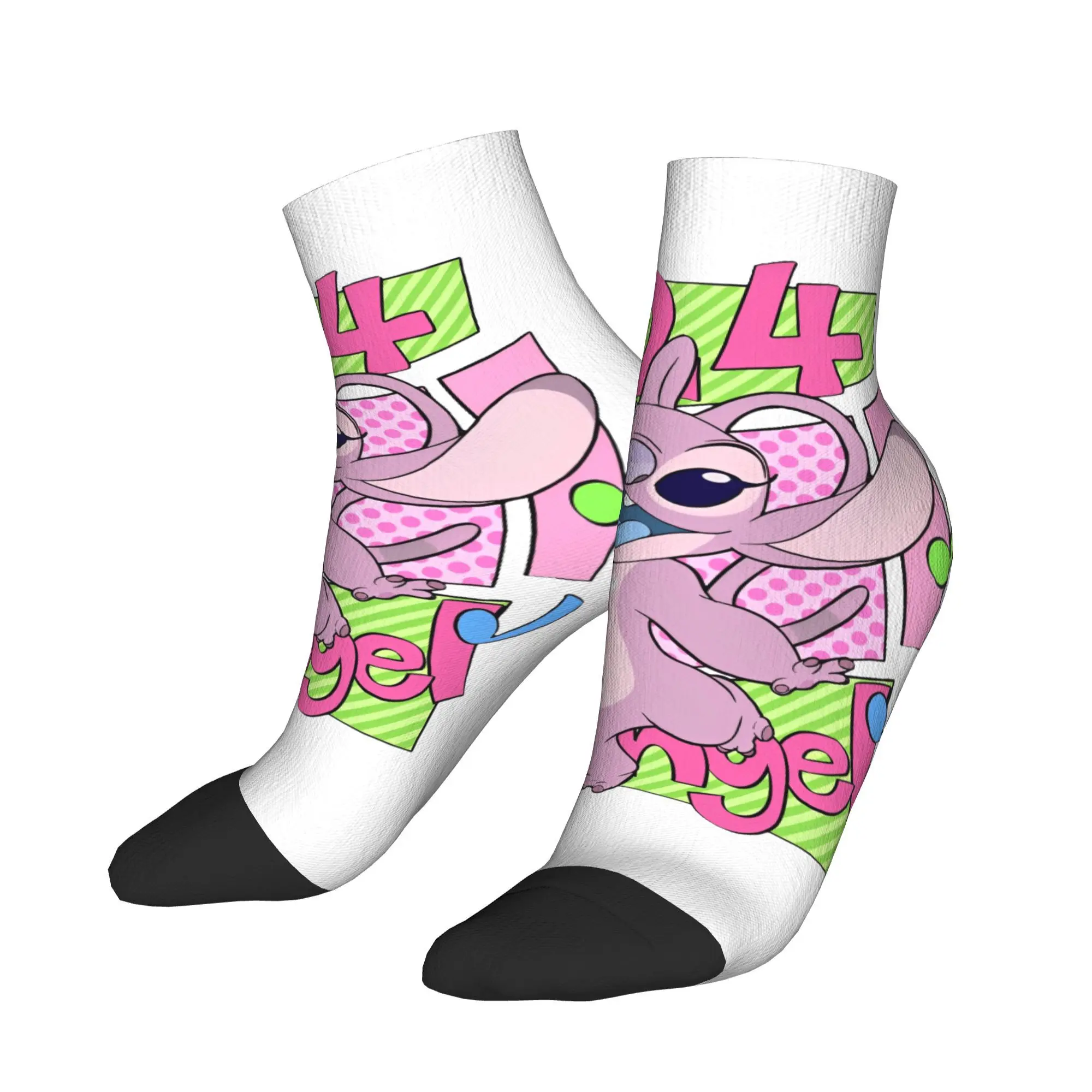 

Angel Ankle Socks Anti Skid Soft Outdoor Socks For Women Men Spring Harajuku Design Sock
