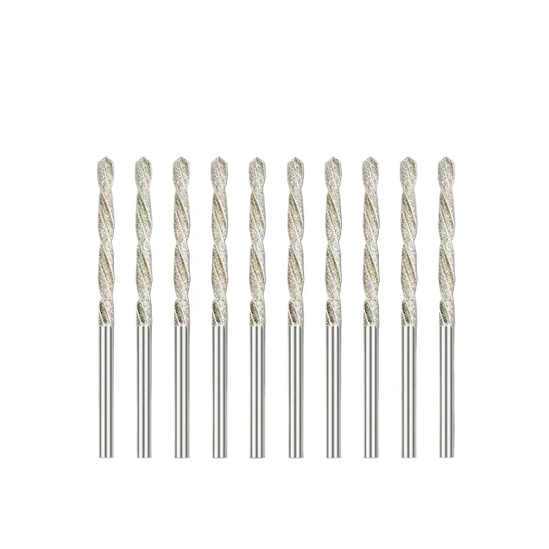 

~Emery twist drill bit jadeite beeswax jade punching needle crystal glass punching diamond drill bit electric grinding drill