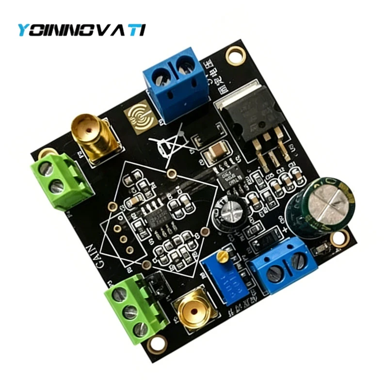 AD620 Instrumentation Amplifier Module Small Signal (mV/μV) Amplifier, Single-Ended/Differential, Signal Conditioner
