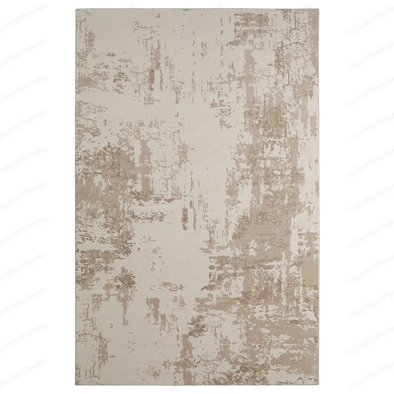 Non Glue Rug Waterproof Stain Resistant Light Luxury Antibacterial Formaldehyde Free Italian Style for Living Room Bedroom