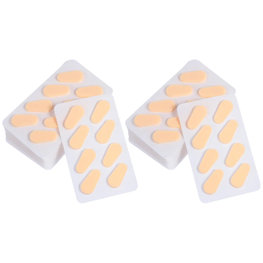 80Pairs Glass Nose Pad Cushion Soft Eva Sponge Non Slip Nose Bridge Support Comfort Long Wear Eyeglass Sunglasses Frame