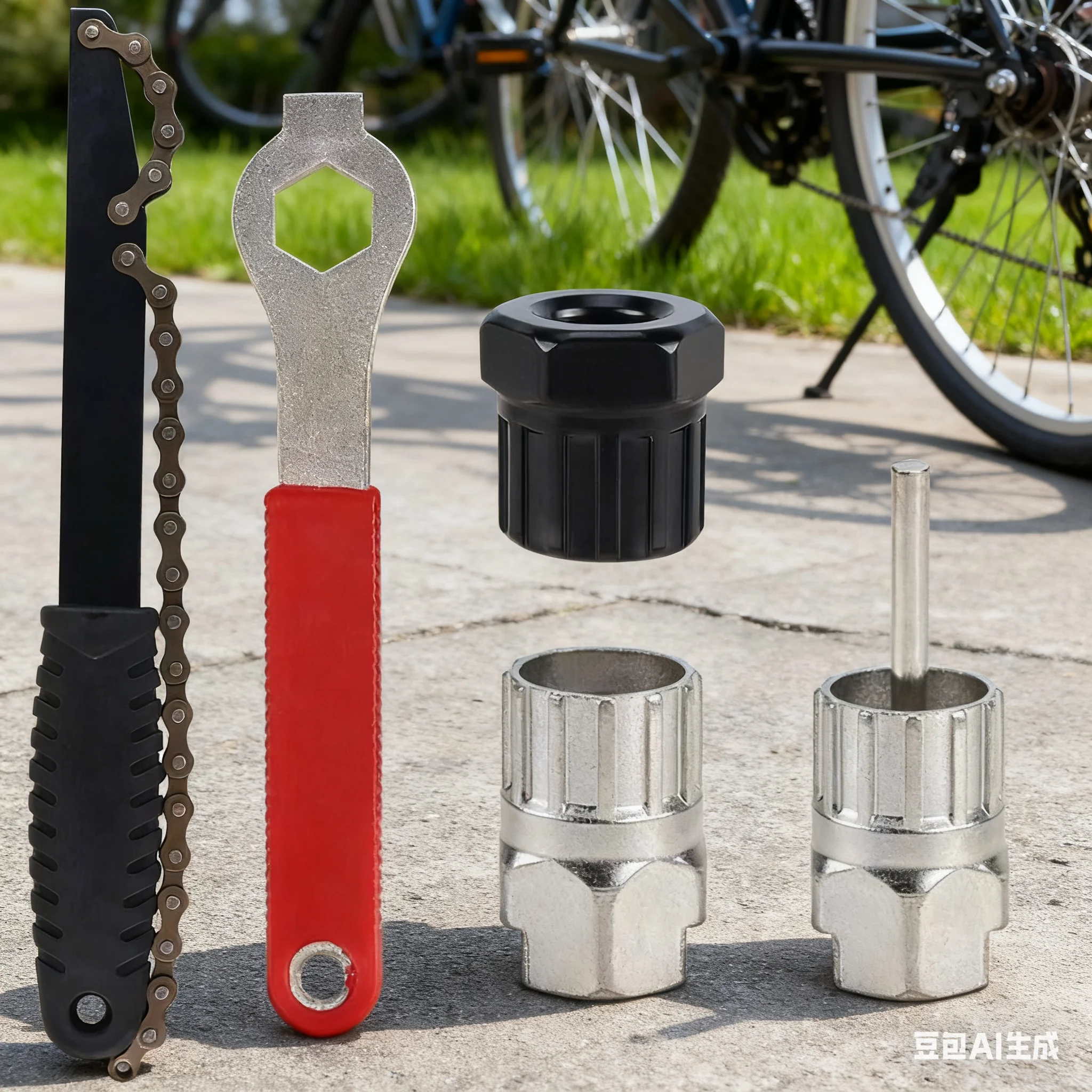 

Bike Repair Tool Kit Carbon Steel Professional Bottom Bracket Removal Socket Wrench Crank Puller Tool Bicycle Maintenance Parts