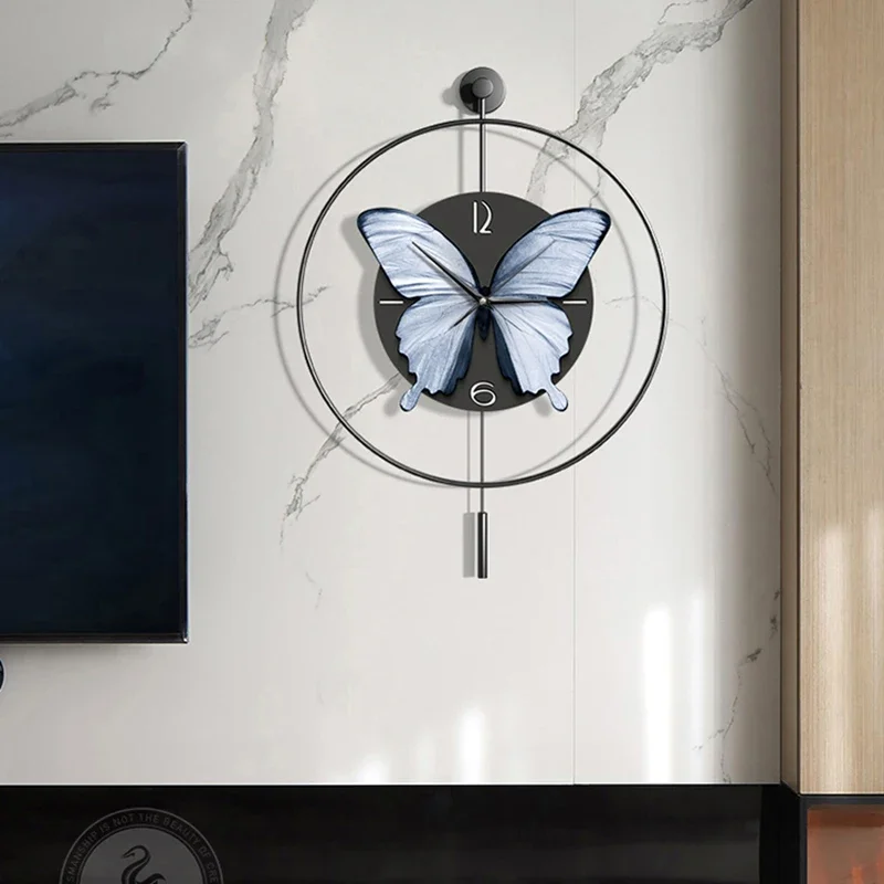 Art Mural Wall Clocks Led Living Room Luxury Digital Interior Nordic Wall Watch Aesthetic Silent Reloj De Pared Room Decorations