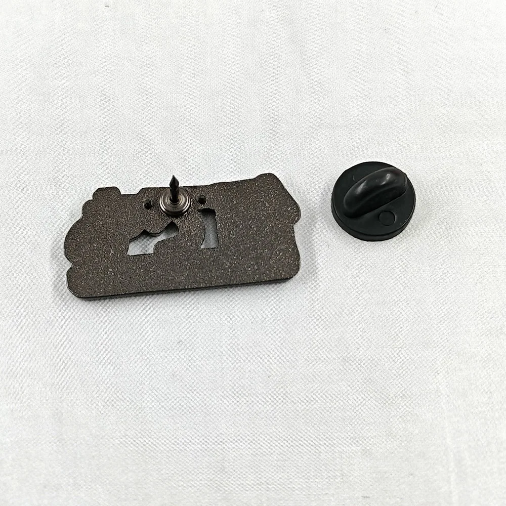 Japanischer Stil, lustiger Text, Brosche, kreativer Text, Emaille-Anstecker, lässiger Stil, Metallabzeichen, schlichter Modeschmuck, Accessoires – Detail 3