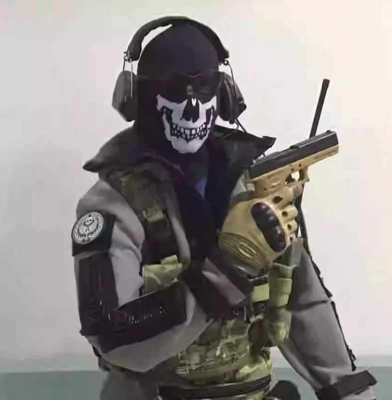 1/6 حقيقية FLAGSET الشكل الجندي نموذج حرب يوم الموت سلسلة 73033 فرقة الموت شبح عمل الشكل الأصلي لعبة مجسمة هدية
