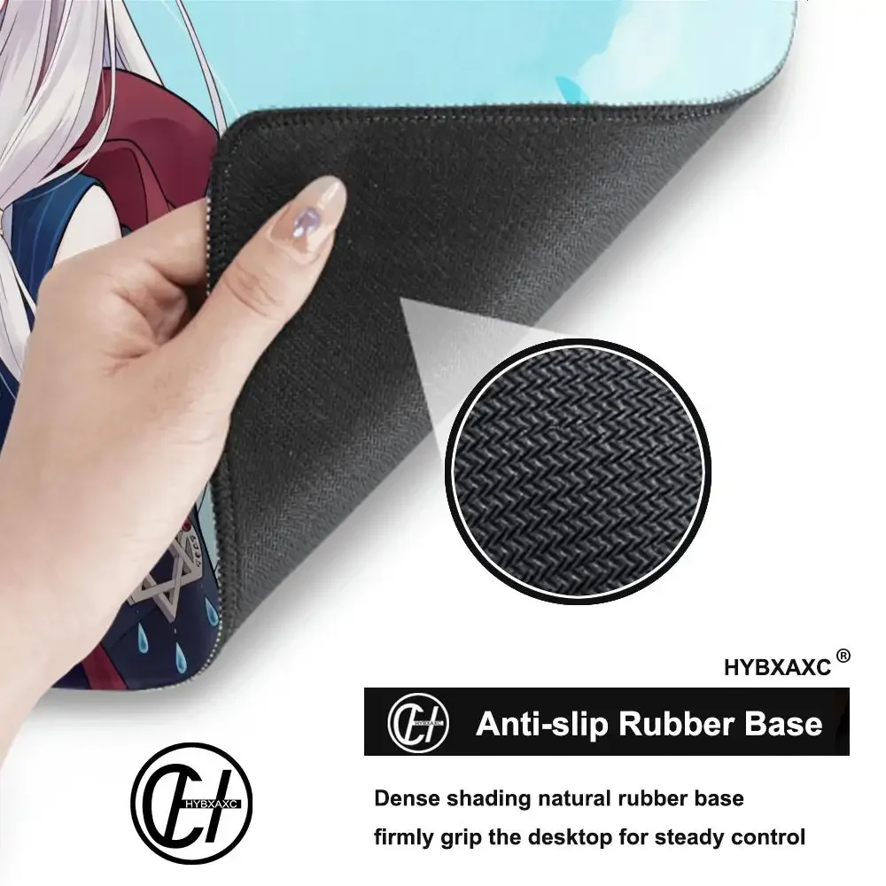 Wandering Witch The Journey Of Elaina Anime Mousepad Large Gaming Mouse Pad LockEdge Thickened Computer Keyboard Table Desk Mat