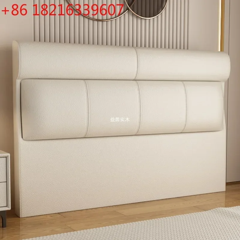TAO Modern simple headboard Nordic floor to buy solid wood backplane separately