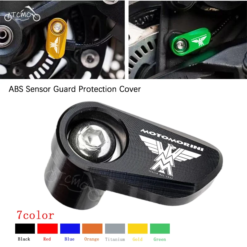 Motorcycle Front Rear Wheel ABS Sensor Protector Guard Accessories For Moto Morini Seiemmezzo Scr Str X Cape Xcape 650X 650 X