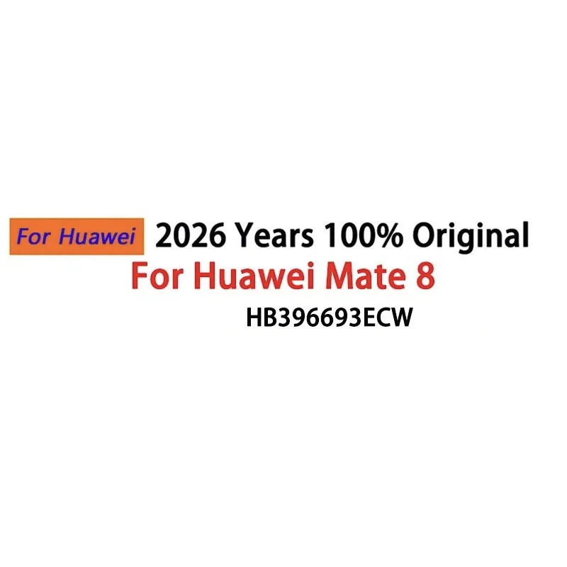 

High Quality Phone Battery 4000mAh HB396693ECW For Huawei Mate 8NXT-AL10 NXT-TL00 NXT-CL00 NXT-DL00 Replacement batteries Tools