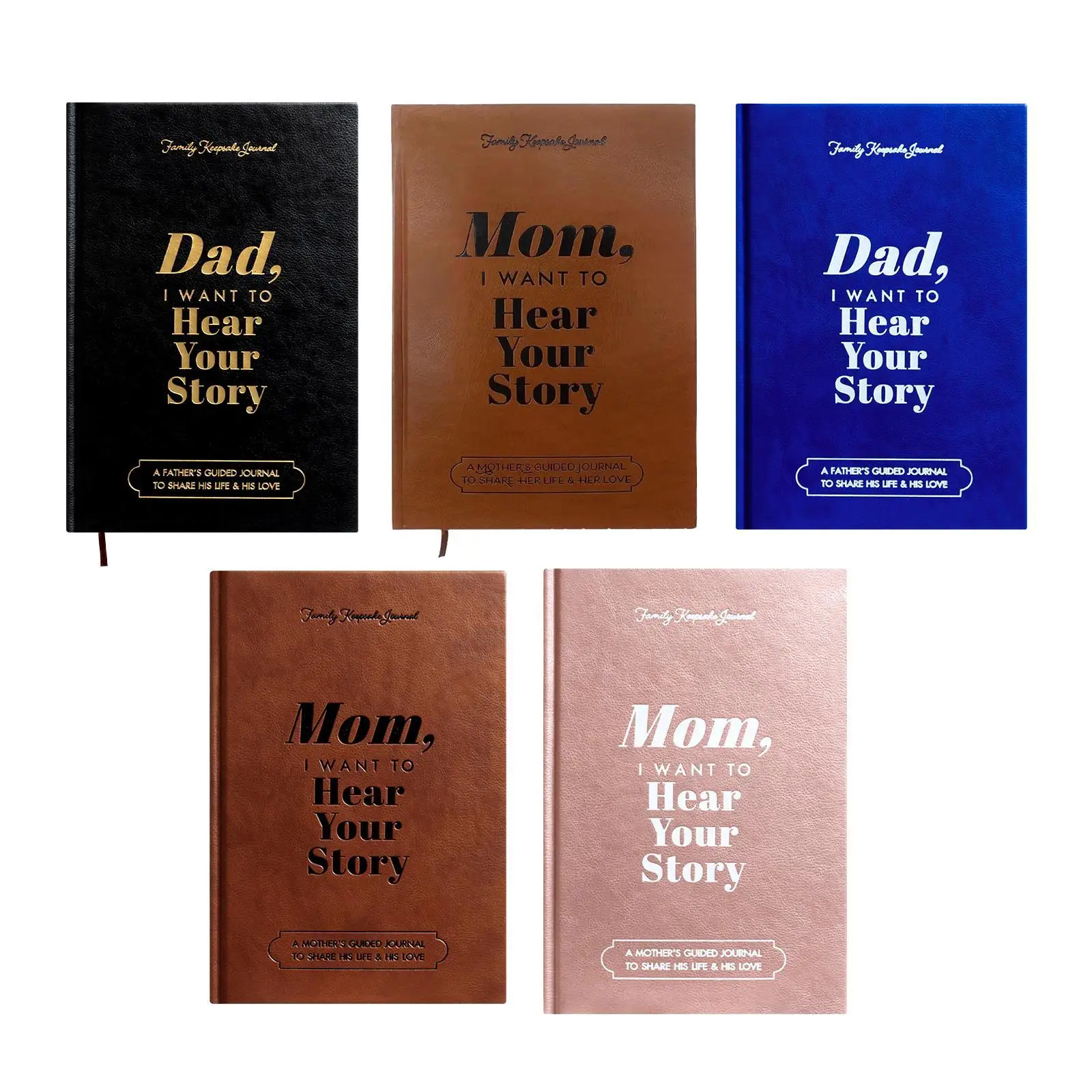 Mom Journal Christmas Gift, Personal Thick Memory Book Gift Family Storytelling Notebook Teens Kids Girls Men Women,