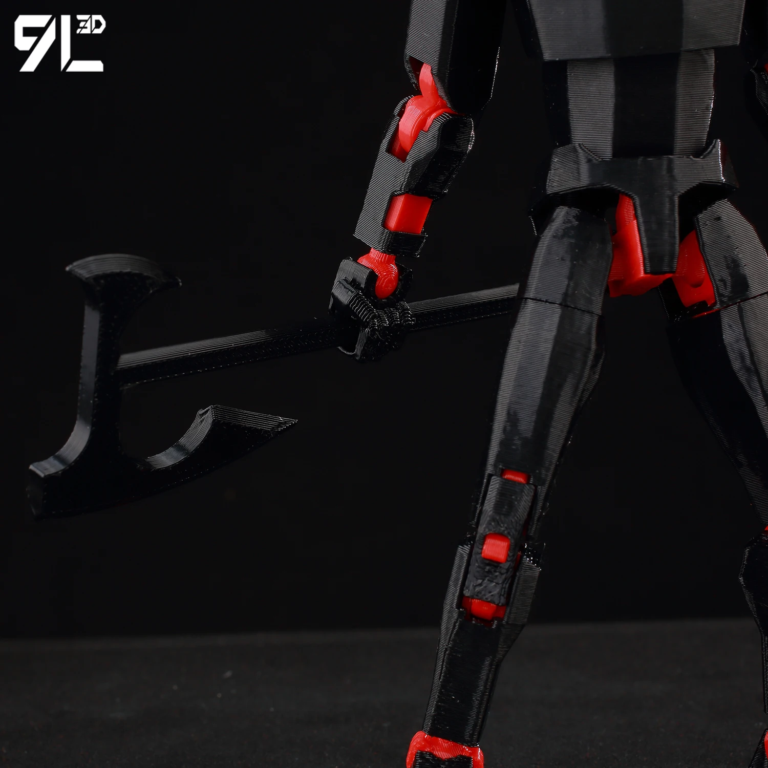 Weapons Pack 4.0 for 9L3D Titan13 Lucky13 T13 Dummy13 Action Figure 3D Printed Armory Expansion Set Battle Collectible Toys
