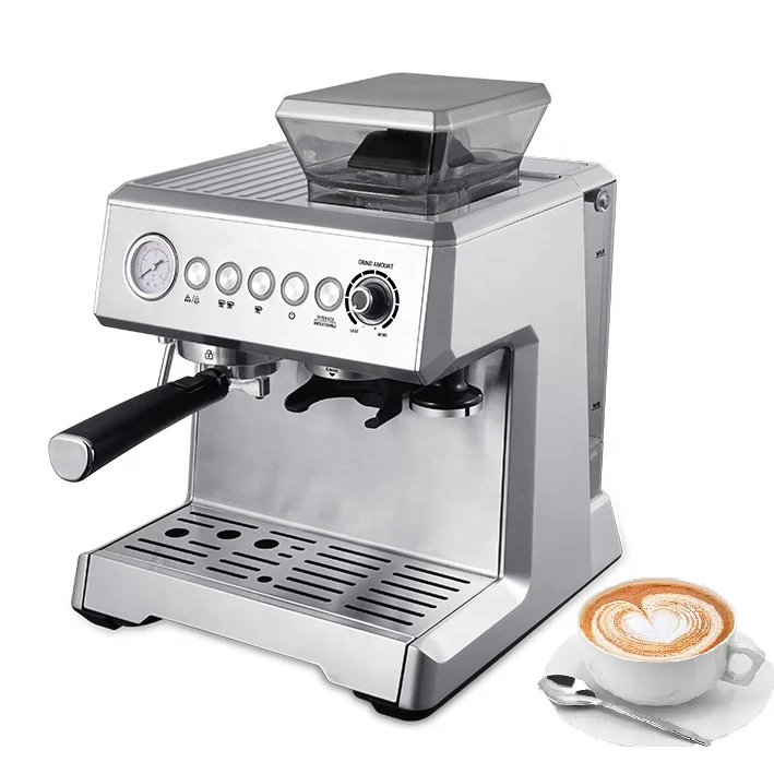 for New Arrival Stainless Steel Bean to Cup Automatic Electric Commercial Espresso Coffee Machine