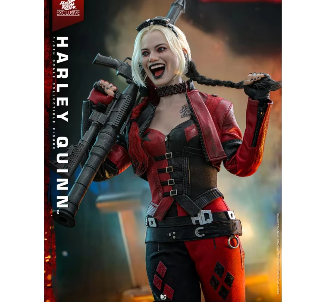 Original Hot Toys HT MMS773AE Harley Quinn Artisan Edition The Suicide Squad 1/6 Rooted Hair In Stock Anime Action Figure Gift
