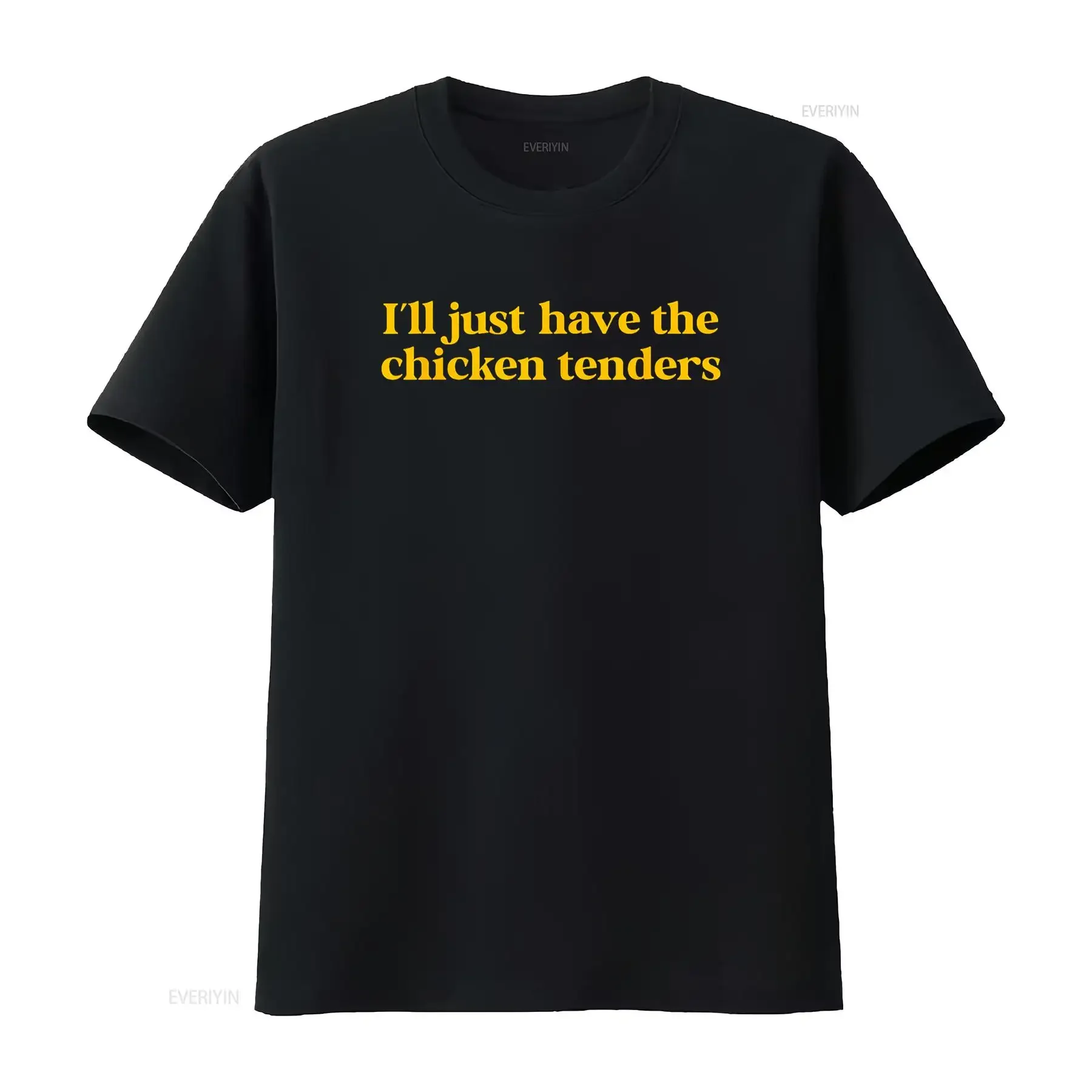 سأحصل على تي شيرت The Chicken Tenders المضحك، قميص مغسول عتيق للارتداء اليومي، ملابس شارع ناعمة للجنسين، قابلة للتنفس