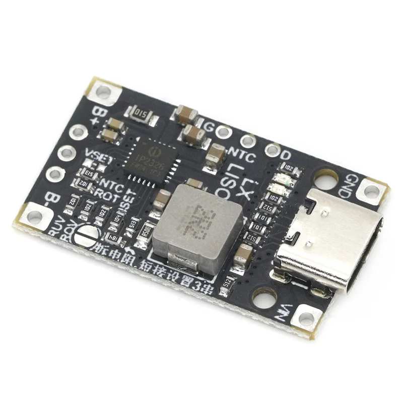 B50B-Lithium Battery Charging Boost Module Fast Charge 2S With Balanced Support Support QC Fast Charging Durable Easy To Use