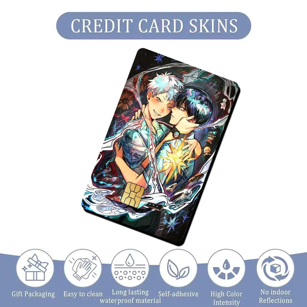 The Summer H-Hikaru D-Died Manga Card Stickers for Bank Access Protective Waterproof Film Cover