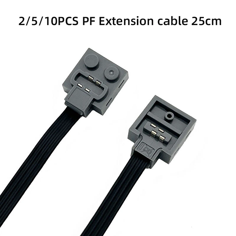 

25cm Power Functions 9686 Extension Wire 8293 Motor Replacement Cable 8869 for legoeds Building Blocks MOC Bricks Connector Cord
