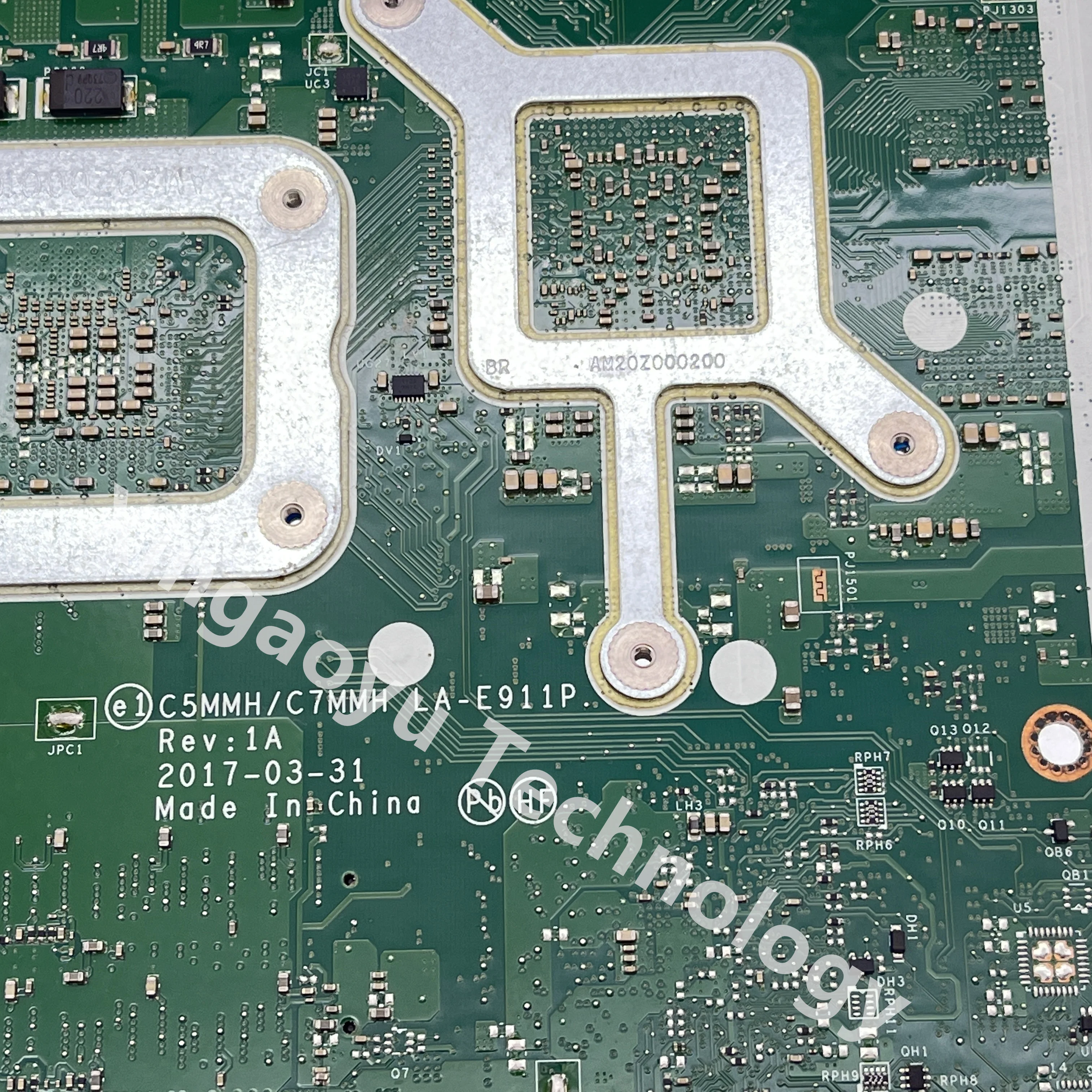 Imagem -03 - Placa-mãe Portátil para Acer Aspire A71571g An51551 N17c1 c5 Mmh c7 Mmh La-e911p i5 i7 Cpu Gtx1050 Gtx1050ti 2gb 4gb Gpu Original