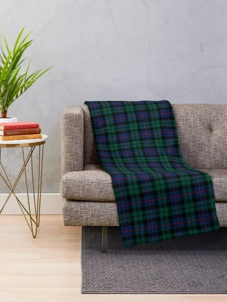 Clan Morrison Tartan Throw Blanket Summer sofa bed Blankets