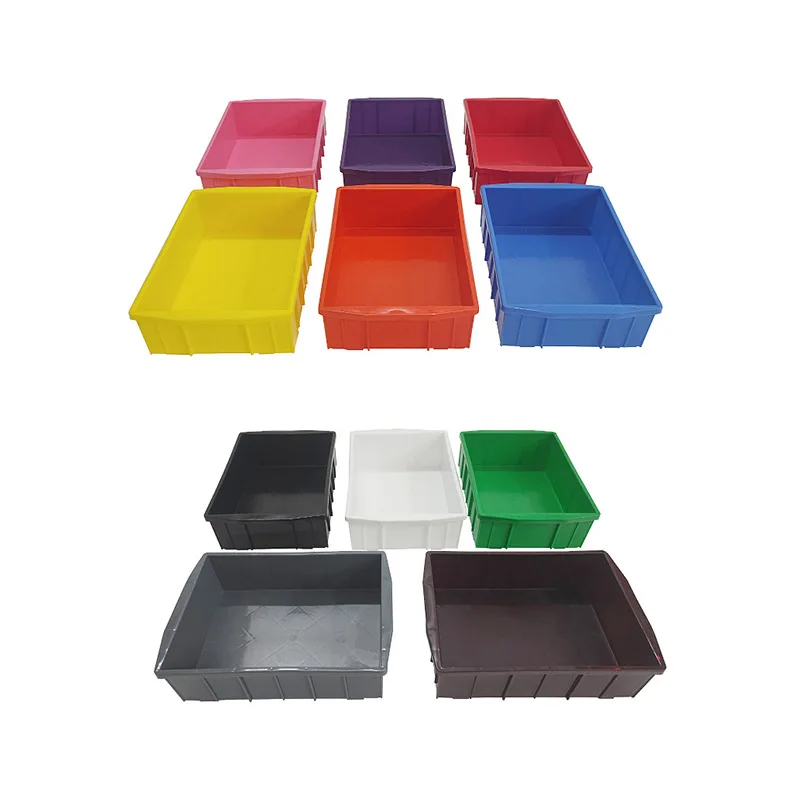 5pcs Dental Lab Work Pans Colourful ABS Plastic Work Tray Box Dentistry Tool Split Mold Durable Storage Case for Dental Lab