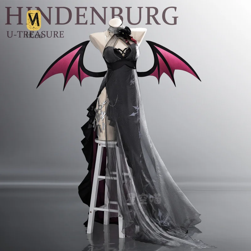 

Azur Lane Schlachtschiff H Hindenburg Cosplay Costume Little Devil Sexy Uniform Halloween Party Role Play Outfit Women HCos